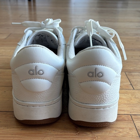 ALO Yoga Classic White Men's Sneakers - Picture 3 of 4
